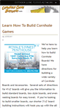 Mobile Screenshot of cornholegamebuilders.com
